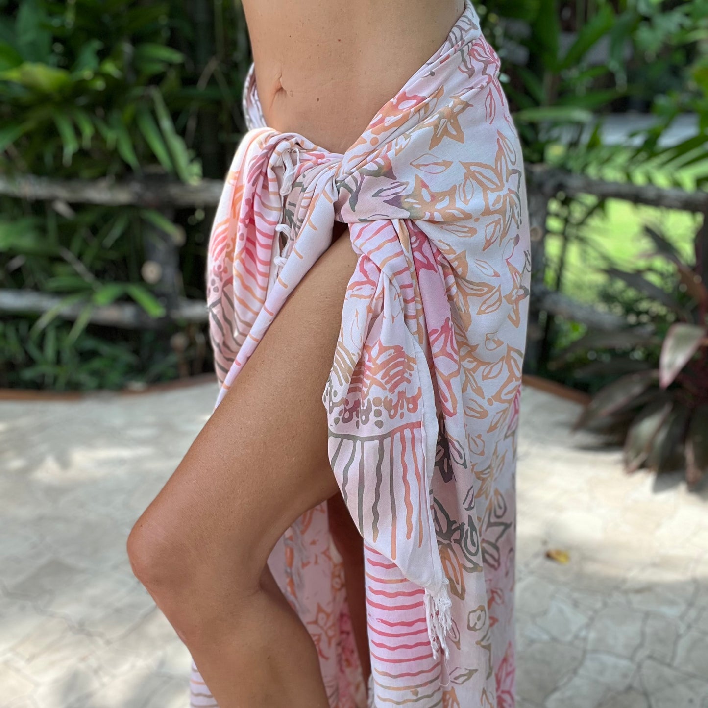 Pareo Cream Luxe Sarong