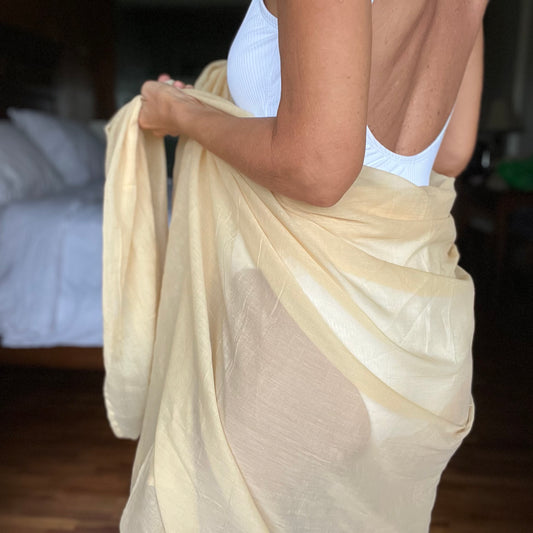 Golden Sand Cotton Sarong