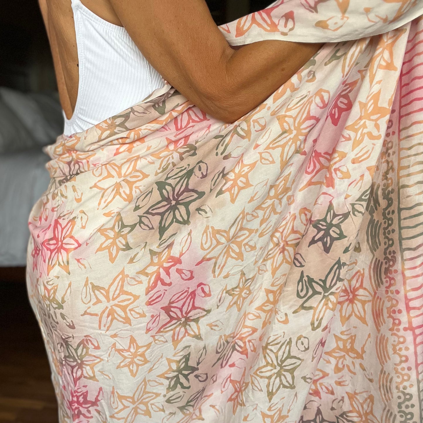 Pareo Cream Luxe Sarong