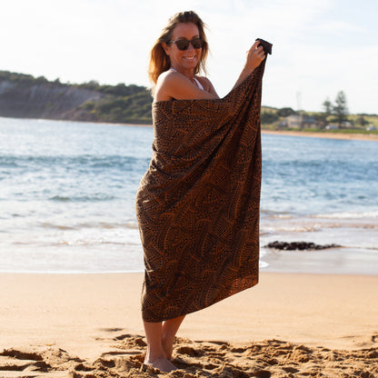 Spear Fishing Women's Luxe Sarong