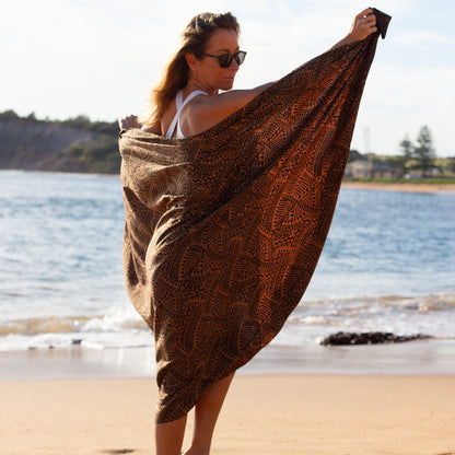 Spear Fishing Women's Luxe Sarong